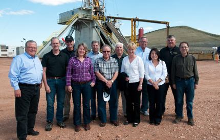 Board of Directors Tour Bakken Oil Patch