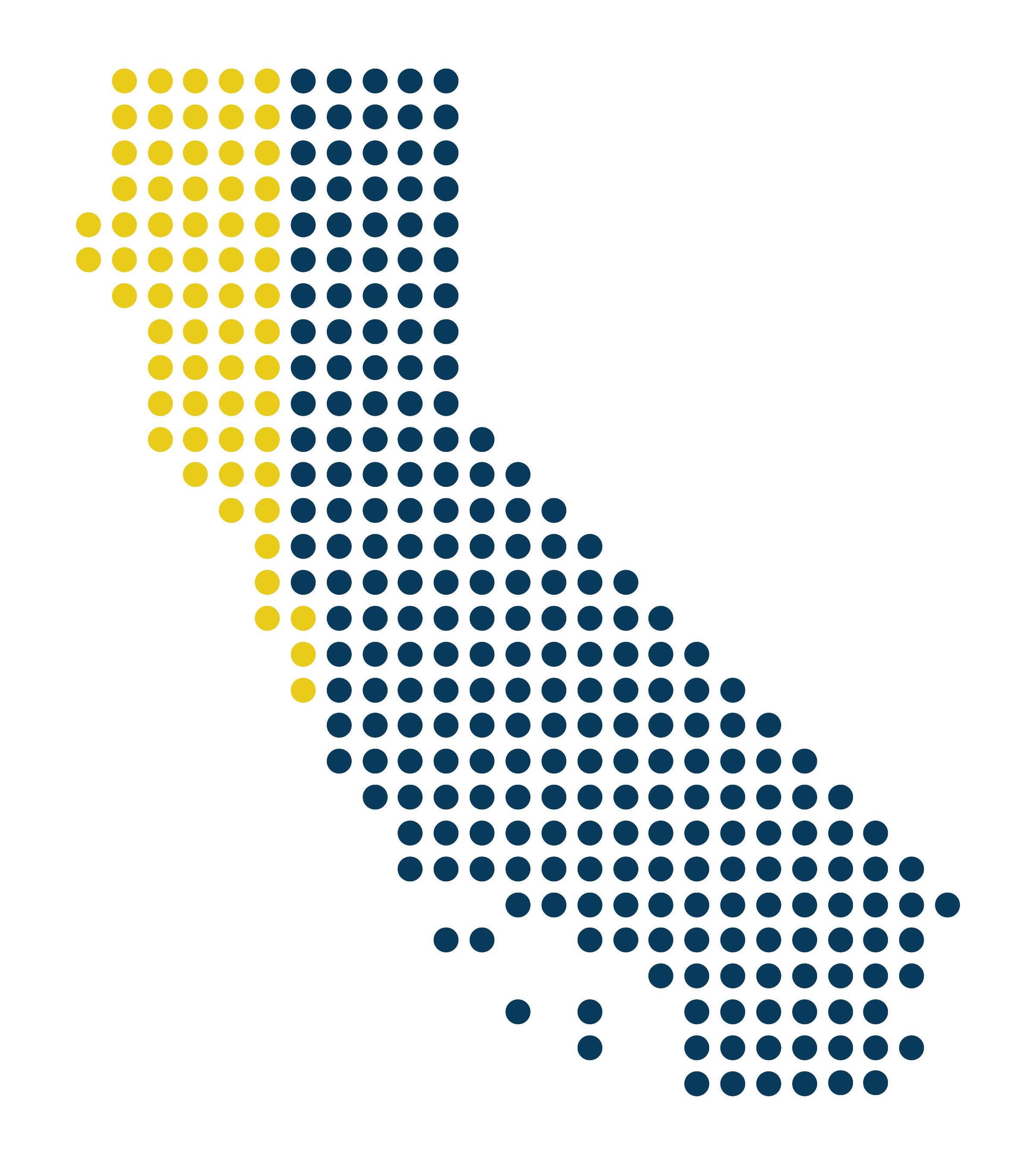 California graphic showing 20%