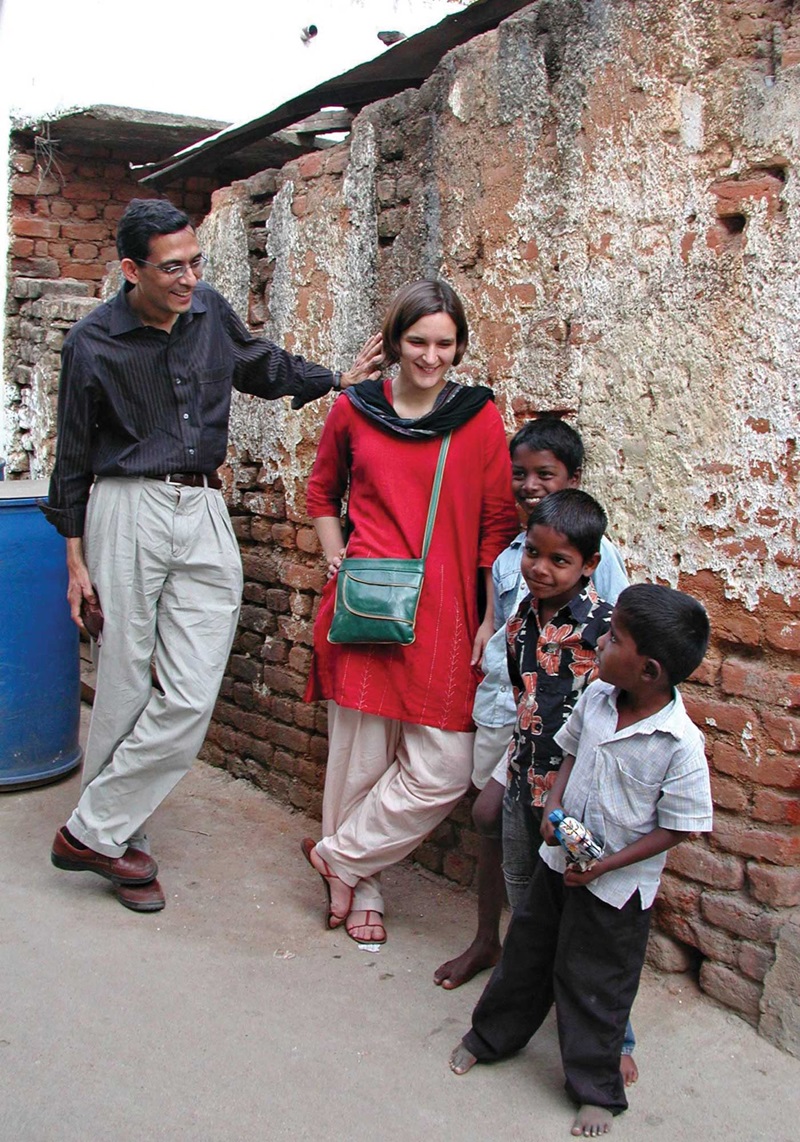 Esther Duflo in India