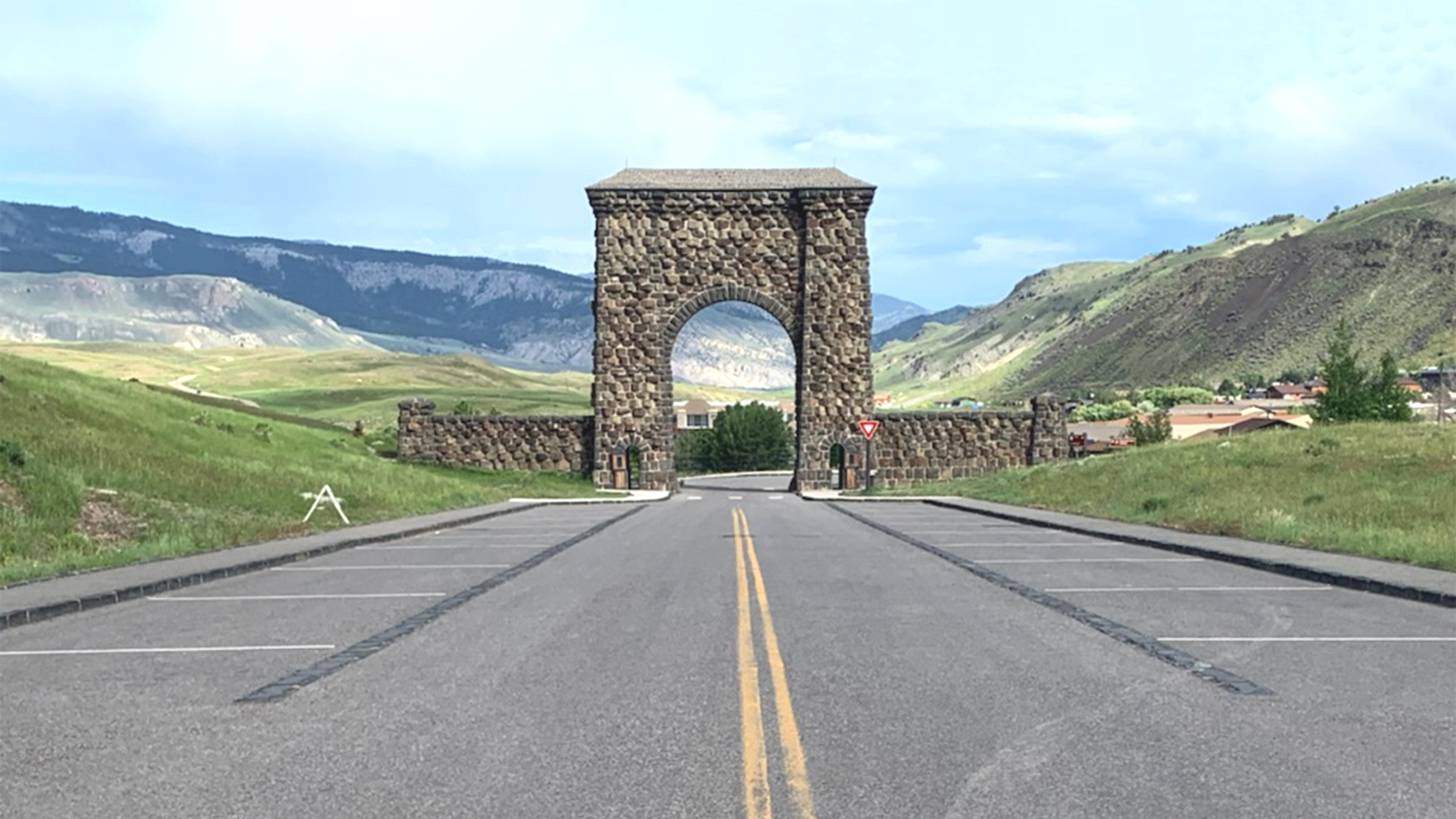 Roosevelt Arch at Yellowstone National Park