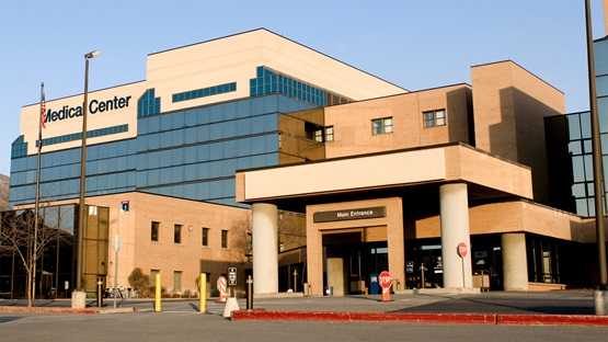 Large Medical Center Building Exterior