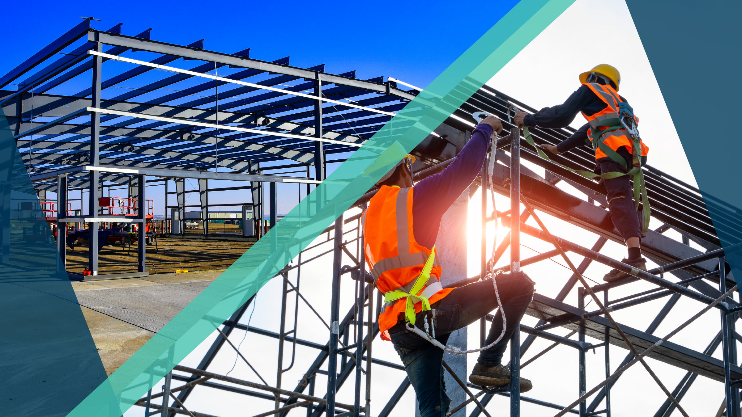 construction workers on a construction site