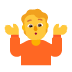 person shrugging emoji