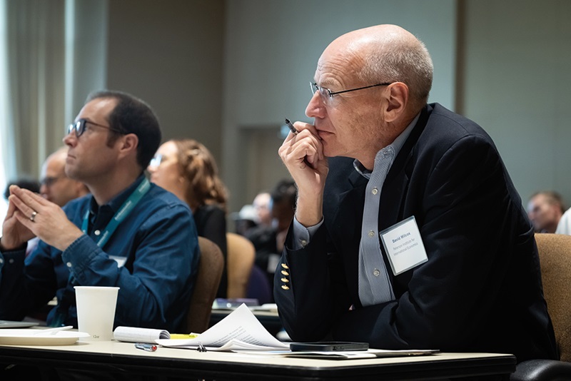 David Wilcox at the 2023 Institute Research Conference