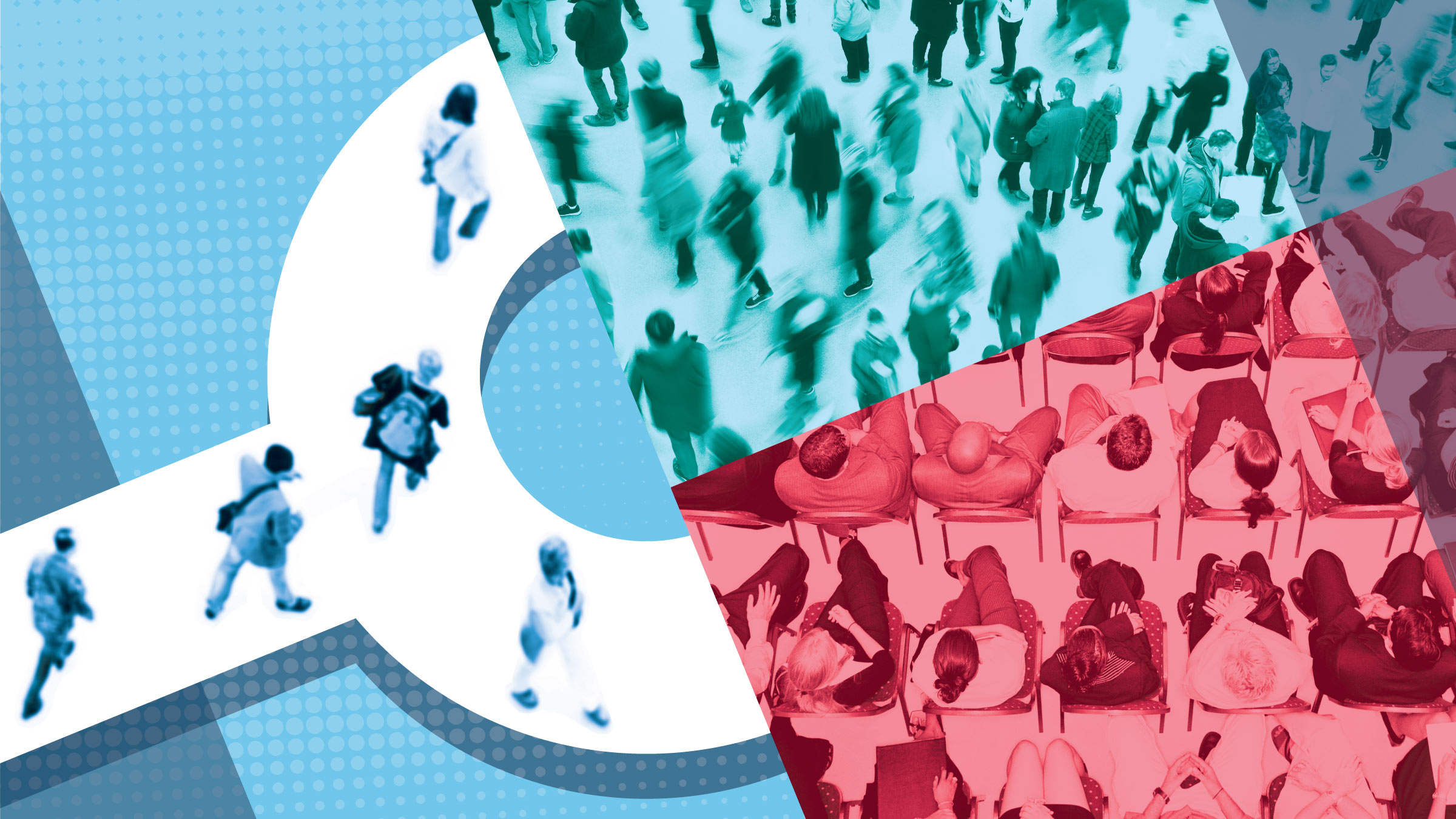 Workers who have either quit or were laid off from their jobs choosing a path either to exit the workforce or to seek new employment