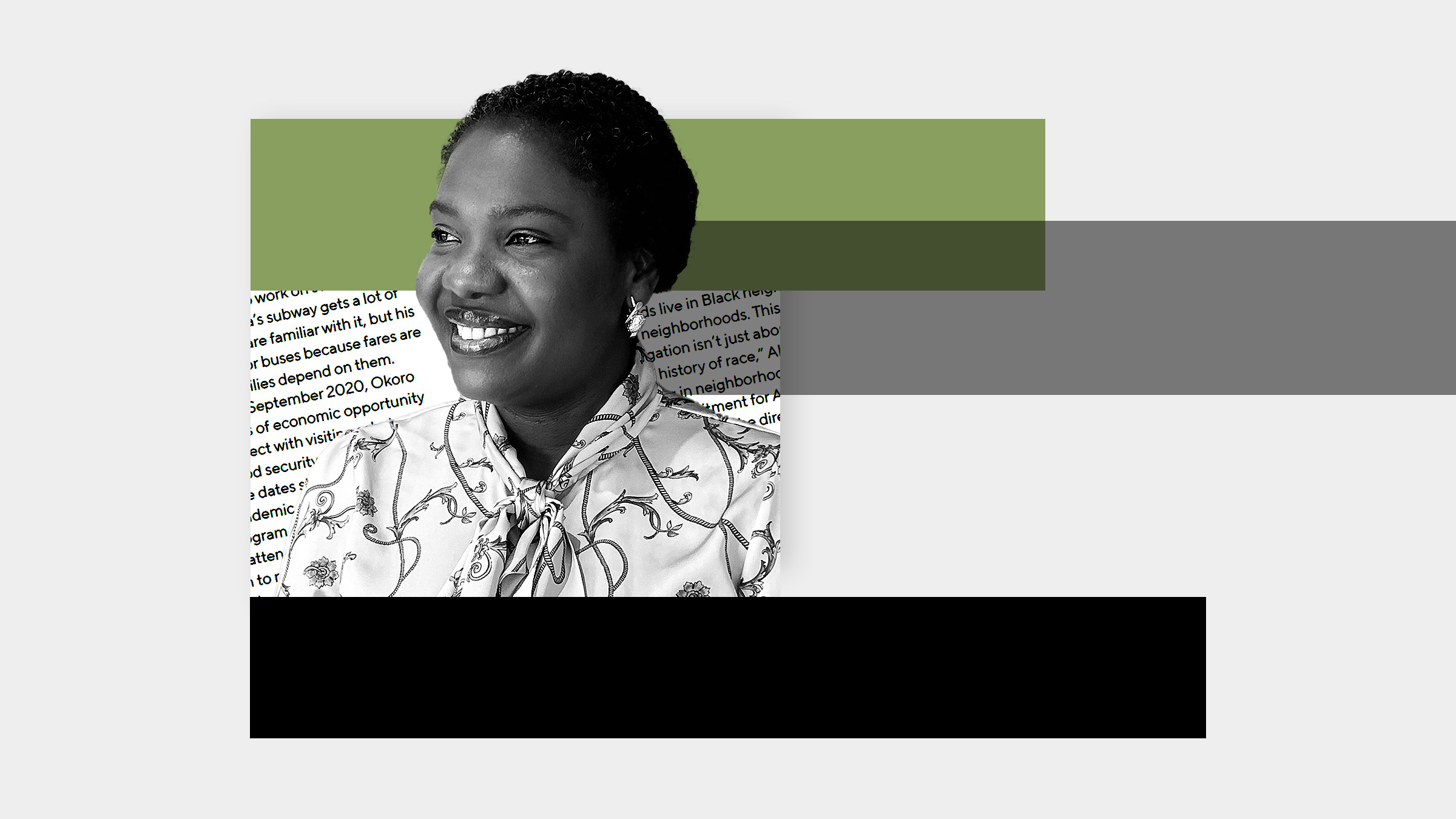 Photo collage of Yewande Olapade