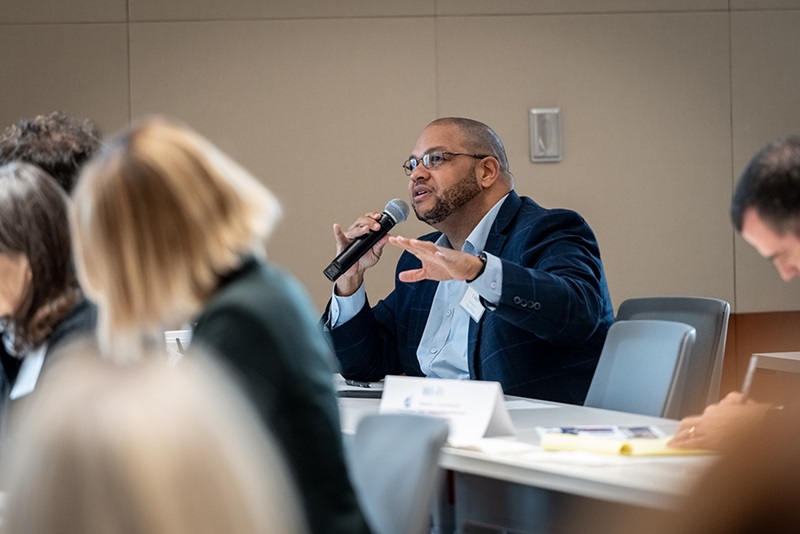 Marcus Casey (University of Illinois Chicago) in the audience.