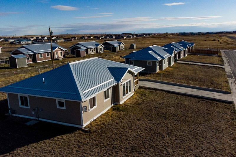 Photo of a housing development