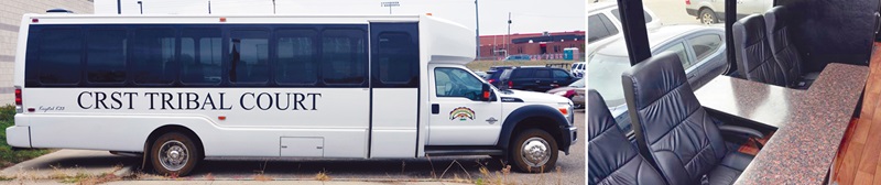 CRST Tribal Court Bus