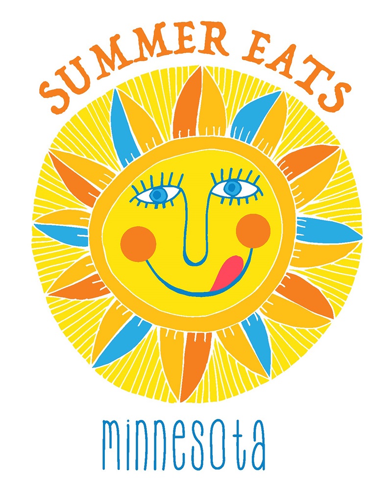 Full Summer Eats Minnesota logo with text, one column wide