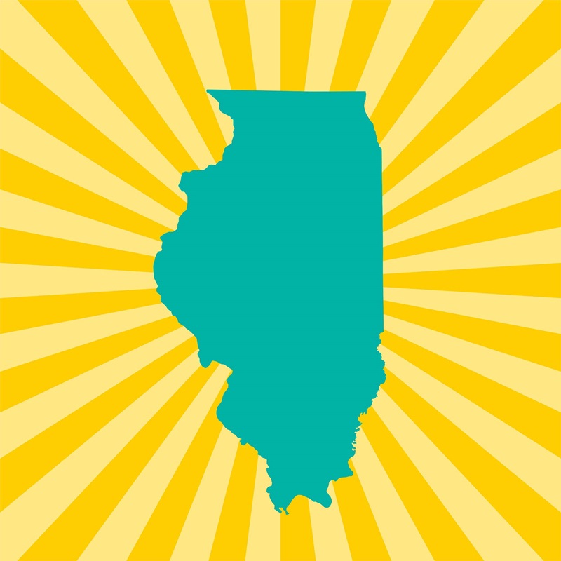 Illinois silhouette