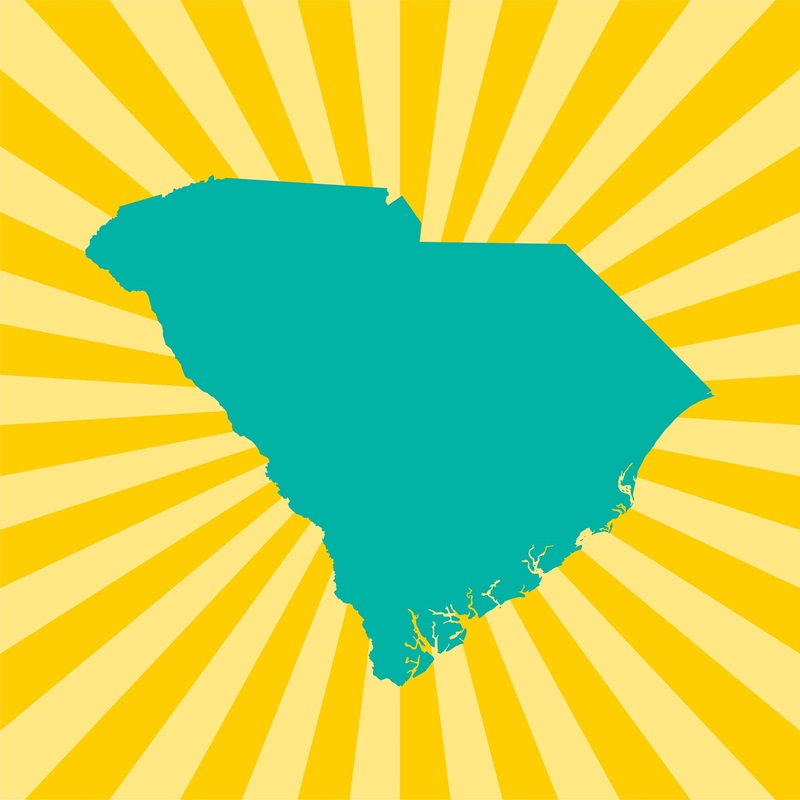 South Carolina silhouette