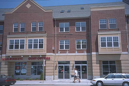 Photo of mixed-use development