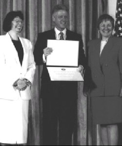 Photo of Presidential Award for Excellence in Microenterprise Development