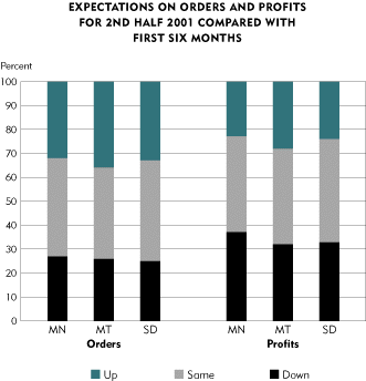chart-Expectations orders/profits 2001 -II