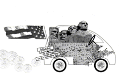 Minivan illustration