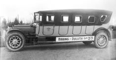 Photo mesaba Transportation Bus, 1920
