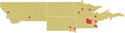 Map: Wal-Mart Expansion in the Ninth District, 2001-2005