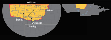 Map: Willston Basin