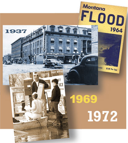 Historical floods in the ninth district