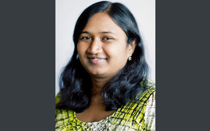 Dr. Rekha Kallamadi, an H-1B visa holder from India, practices internal medicine at Sanford Health in Fargo, N.D.