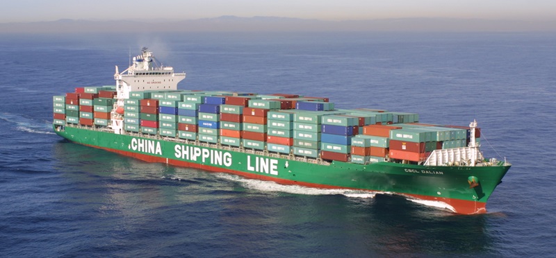 District Manufactured Exports, China Shipping Line