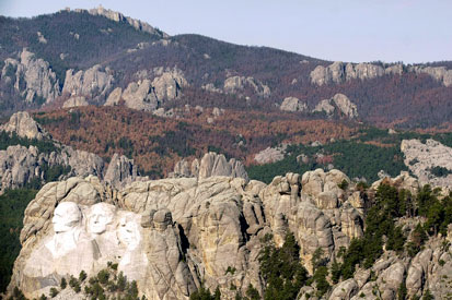 ... and transformed the view at Mount Rushmore.