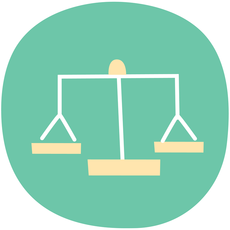 Health insurance concentration scale graphic