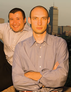 Photo: Oleg Tsyvinski and Mike Golosov