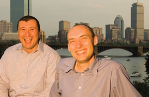 Photo: Oleg Tsyvinski and Mike Golosov