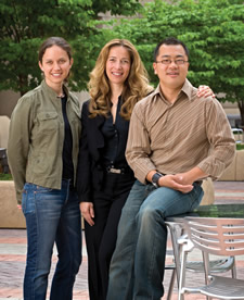 Photo: Christina Arellano, Alessandra Fogli and Henry Siu