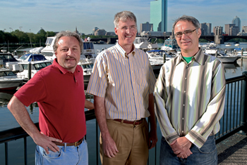 Photo: David Levine, Tom Holmes and Jim Schmitz