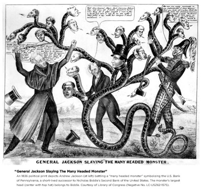 Image: General Jackson Slaying the Many Headed Monster