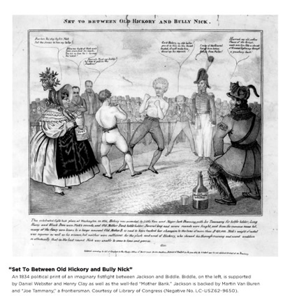 Illustration: Set to Between Old Hickory and Bully Nick