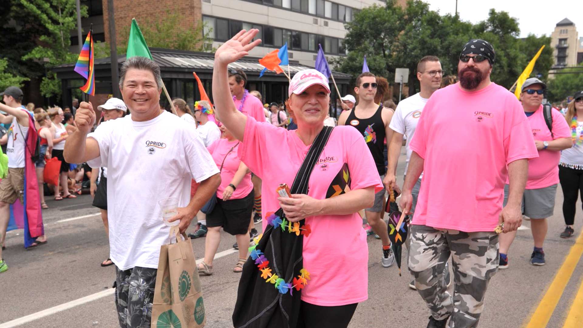 9Pride marches in the 2018 Pride Parade