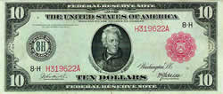 Federal Reserve Note, 1914, $10