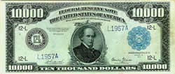 Federal Reserve Note, 1914, $10,000