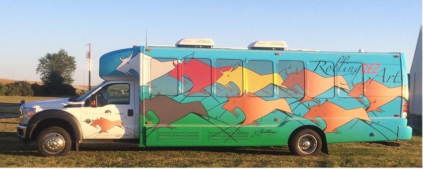 Rolling Rez Arts Bus