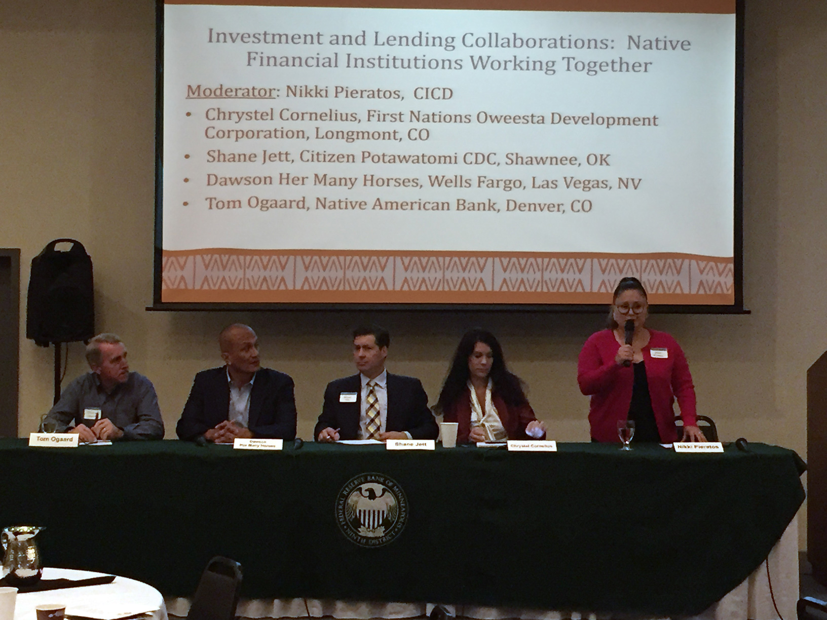 Native Financial Institutions Working Together 