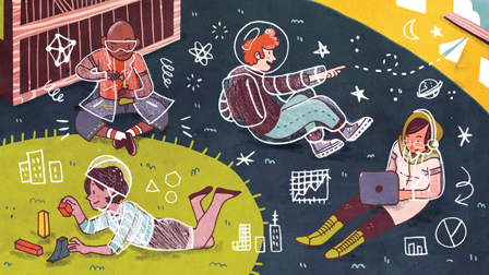 To better prepare low-income students for the future, some educational institutions, nonprofit organizations, and for-profit companies in Minnesota are implementing programs that are intended to kindle a passion for STEM (science, technology, engineering, and math) learning, from preschool onward. (Illustration by Ann Macarayan)