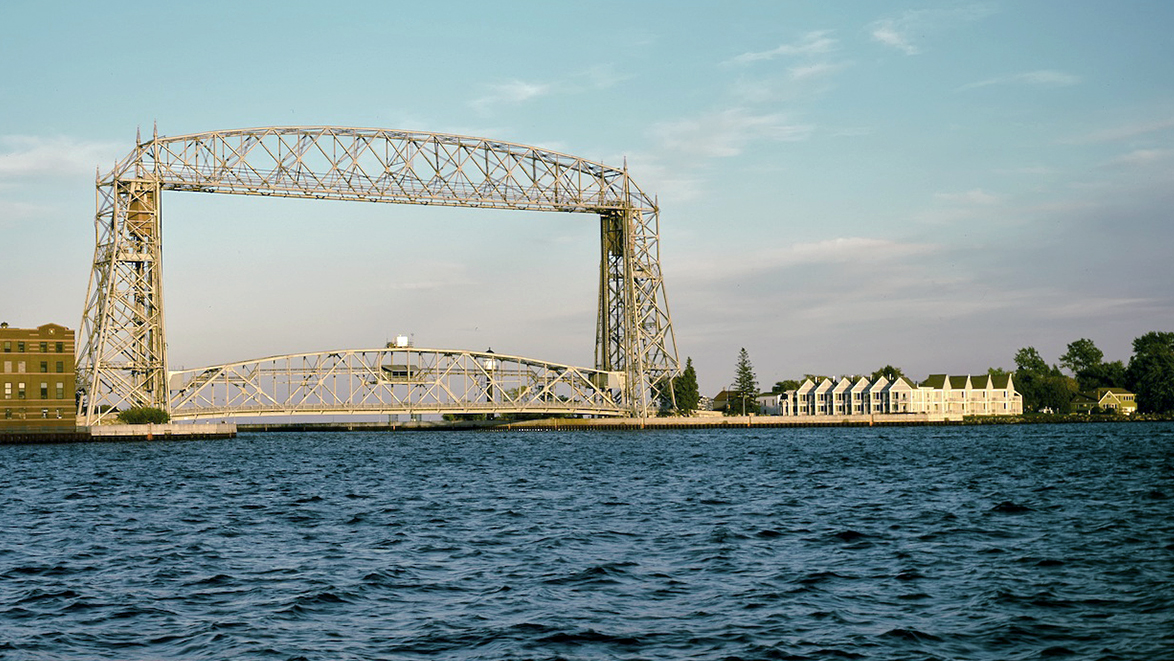 Bong Bridge in Duluth