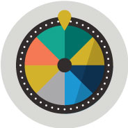 Trivia wheel icon